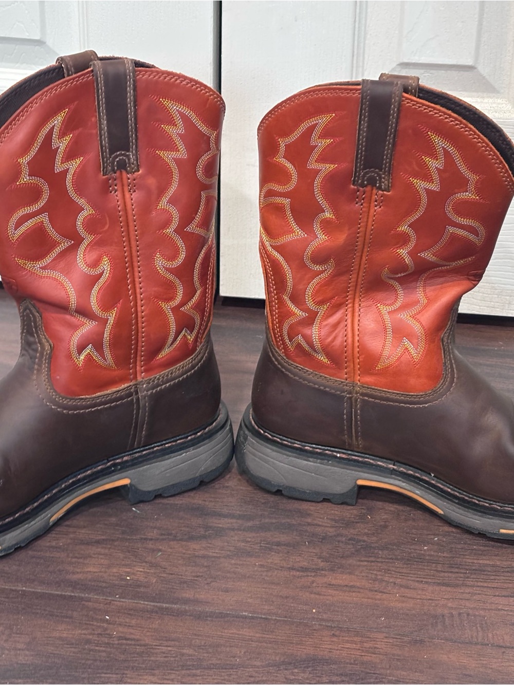 Ariat WorkHog Wide Square Toe Steel Toe Work Boot - Like New